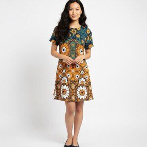 Anthropologie Maeve Floral Shift Mini Dress | Like New Condition | Size: M